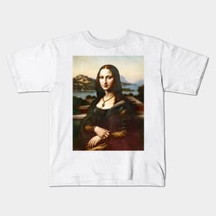 Vintage Mona Lisa Kids T-Shirt